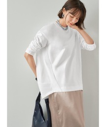 STYLE DELI | 【Made in JAPAN】背面ぽわん切替カットソートップス(Tシャツ/カットソー)