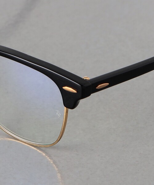 Ray-Ban（レイバン）の「＜Ray-Ban＞ CLUB MASTER LBC/アイウェア（メガネ・メンズ・ブラック・FREE）」の6枚目の写真