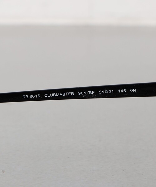 Ray-Ban（レイバン）の「＜Ray-Ban＞ CLUB MASTER LBC/アイウェア（メガネ・メンズ・ブラック・FREE）」の4枚目の写真