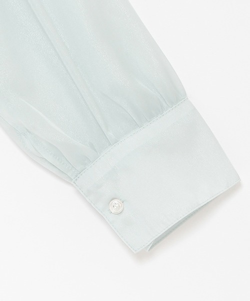 LOVETOXIC（ラブトキシック）の「インナーつきクロップドシャツ（シャツ/ブラウス・キッズ・オフホワイト/ピンク/エメラルド・S/M/L）」の11枚目の写真