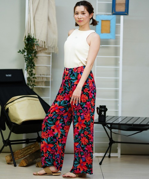 ROXY（ロキシー）の「ROXY/ロキシー タンクトップ カップ付き ロゴ刺繍 RDK242024（タンクトップ・レディース・ブラック/オフホワイト/ホワイト×ブラック・L/M）」の11枚目の写真