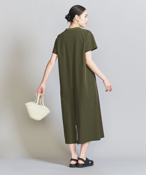 THOUSAND MILE(サウザンドマイル)の「【別注】<THOUSAND MILE>ショートスリーブワンピース -ウォッシャブル-(ワンピース・レディース・ケリー/ブラック/ダークグレー/ベージュ・FREE)」の6枚目の写真