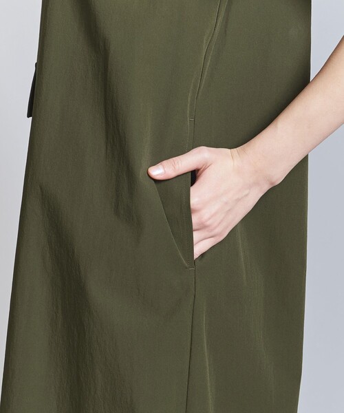 THOUSAND MILE(サウザンドマイル)の「【別注】<THOUSAND MILE>ショートスリーブワンピース -ウォッシャブル-(ワンピース・レディース・ケリー/ブラック/ダークグレー/ベージュ・FREE)」の20枚目の写真