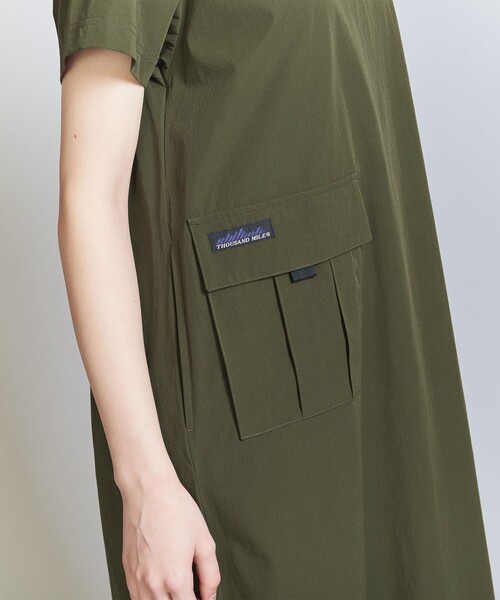 THOUSAND MILE(サウザンドマイル)の「【別注】<THOUSAND MILE>ショートスリーブワンピース -ウォッシャブル-(ワンピース・レディース・ケリー/ブラック/ダークグレー/ベージュ・FREE)」の21枚目の写真