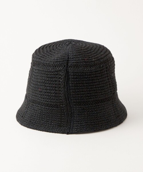 green label relaxing（グリーンレーベルリラクシング）の「GLR シアー バケットハット（ハット・メンズ・ブラック/オリーブ/ダークブラウン・FREE）」の13枚目の写真