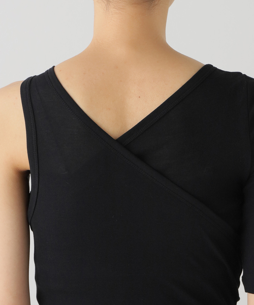 babaco(ババコ)の「【babaco/ババコ】Twisted Cotton Layered Top(Tシャツ/カットソー・レディース・アイボリー/ブラック・FREE)」の18枚目の写真