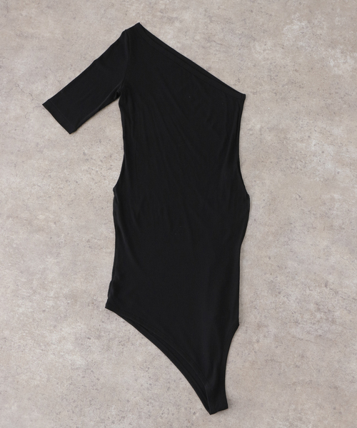 babaco(ババコ)の「【babaco/ババコ】Twisted Cotton Layered Top(Tシャツ/カットソー・レディース・アイボリー/ブラック・FREE)」の10枚目の写真