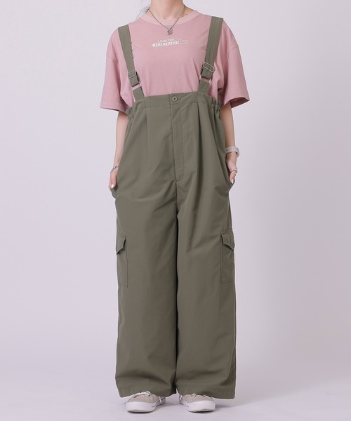 DOUBLE NAME（ダブルネーム）の「ＧＡＭＥＲ　ＢＡＣＫ刺しゅうＴＥＥ（Tシャツ/カットソー・レディース・オフホワイト/グリーン/ピンク・FREE）」の20枚目の写真