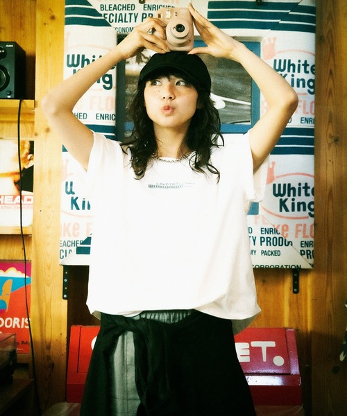 GAMER BACK刺しゅうTEE（Tシャツ/カットソー）｜DOUBLE