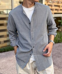 NOLLEY’S | TCサッカー バンドカラーシャツ(シャツ/ブラウス)