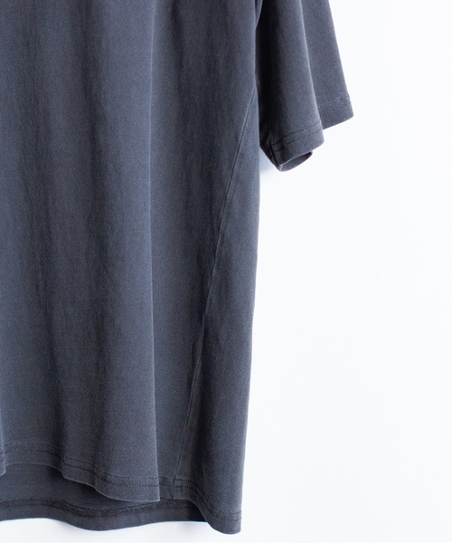 COMMON WARE(コモンウェアー)の「COMMONWARE:16/-天竺 ピグメント加工 ポケットTEE(Tシャツ/カットソー・メンズ・ベージュ/グリーン/ブラウン/ブラック・L/XL/M)」の20枚目の写真