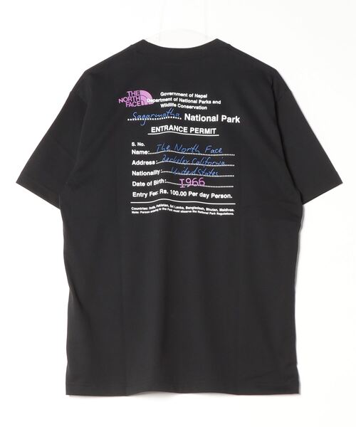 THE NORTH FACE(ザノースフェイス)の「ザ ノース フェイス THE NORTH FACE S/S EntrancePermissionTee_ショートスリーブエントランスパーミッションティー(Tシャツ/カットソー・メンズ・ホワイト/ブラック/グリーン・XL/SS/S/M/L)」の4枚目の写真