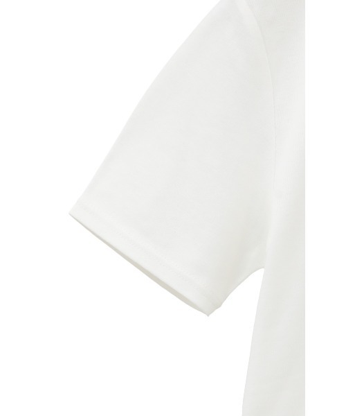 CLANE（クラネ）の「MOCK NECK COMPACT TOPS（Tシャツ/カットソー・レディース・ブラック/ホワイト/アイボリー・1/2）」の14枚目の写真