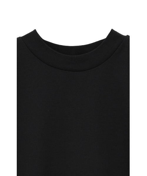 CLANE（クラネ）の「MOCK NECK COMPACT TOPS（Tシャツ/カットソー・レディース・ブラック/ホワイト/アイボリー・1/2）」の9枚目の写真