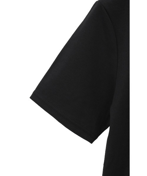 CLANE（クラネ）の「MOCK NECK COMPACT TOPS（Tシャツ/カットソー・レディース・ブラック/ホワイト/アイボリー・1/2）」の10枚目の写真