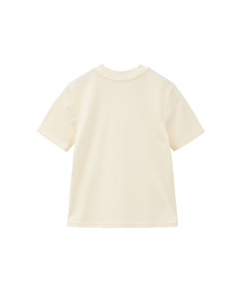 CLANE（クラネ）の「MOCK NECK COMPACT TOPS（Tシャツ/カットソー・レディース・ブラック/ホワイト/アイボリー・1/2）」の20枚目の写真