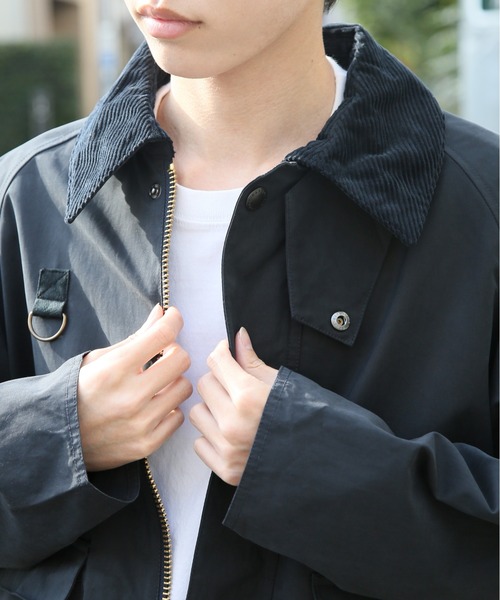 Barbour(バブアー)の「ブルゾン(ブルゾン・メンズ・ネイビー・L)」の8枚目の写真