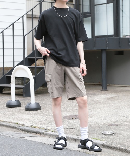 BALL（ボール）の「【BALL】54503NT ストレッチ天竺 カーゴパンツ（カーゴパンツ・メンズ・カーキ/ブラック/ベージュ/ネイビー・L/LL/M）」の14枚目の写真