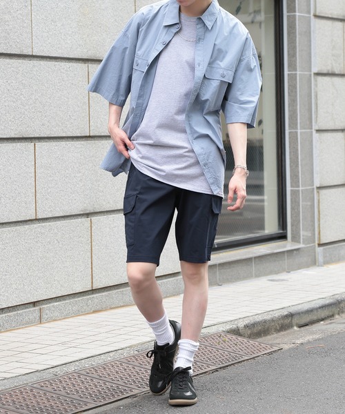 BALL（ボール）の「【BALL】54503NT ストレッチ天竺 カーゴパンツ（カーゴパンツ・メンズ・カーキ/ブラック/ベージュ/ネイビー・L/LL/M）」の21枚目の写真