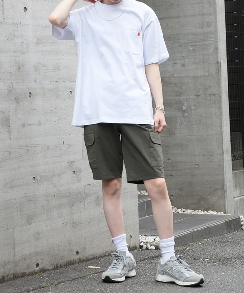 BALL（ボール）の「【BALL】54503NT ストレッチ天竺 カーゴパンツ（カーゴパンツ・メンズ・カーキ/ブラック/ベージュ/ネイビー・L/LL/M）」の8枚目の写真