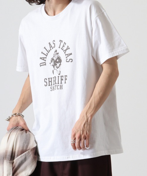 FUNALIVE(ファンアライブ)の「Snatch GILDAN (ギルダン) プリント Tシャツ カレッジ アメカジ柄(Tシャツ/カットソー・メンズ・ホワイト系3/ホワイト系5/ホワイト系その他2/ホワイト系1/ホワイト系2/ホワイト/ホワイト系4/ホワイト系6/ホワイト系その他/ホワイト系その他3/ホワイト系7/ホワイト系8/ホワイト系9/A/ホワイト系その他5/ホワイト系その他6/ホワイト系その他7/ホワイト系その他4/B・S/L/LL/M)」の11枚目の写真