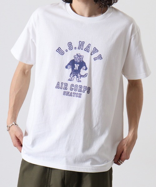 FUNALIVE(ファンアライブ)の「Snatch GILDAN (ギルダン) プリント Tシャツ カレッジ アメカジ柄(Tシャツ/カットソー・メンズ・ホワイト系3/ホワイト系5/ホワイト系その他2/ホワイト系1/ホワイト系2/ホワイト/ホワイト系4/ホワイト系6/ホワイト系その他/ホワイト系その他3/ホワイト系7/ホワイト系8/ホワイト系9/A/ホワイト系その他5/ホワイト系その他6/ホワイト系その他7/ホワイト系その他4/B・S/L/LL/M)」の14枚目の写真