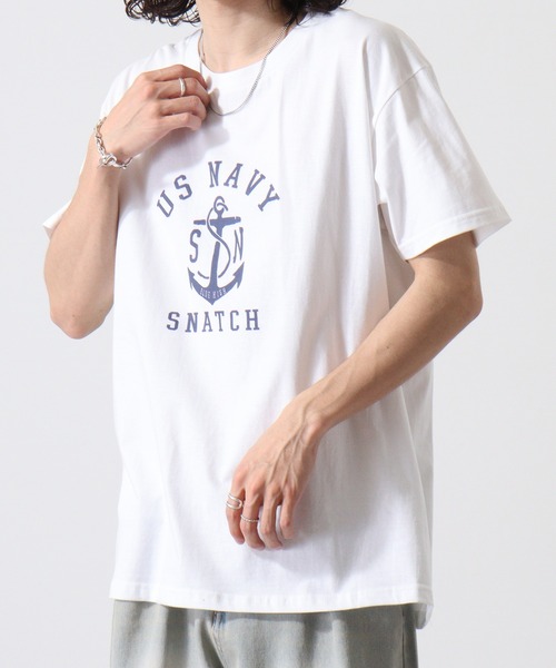 FUNALIVE(ファンアライブ)の「Snatch GILDAN (ギルダン) プリント Tシャツ カレッジ アメカジ柄(Tシャツ/カットソー・メンズ・ホワイト系3/ホワイト系5/ホワイト系その他2/ホワイト系1/ホワイト系2/ホワイト/ホワイト系4/ホワイト系6/ホワイト系その他/ホワイト系その他3/ホワイト系7/ホワイト系8/ホワイト系9/A/ホワイト系その他5/ホワイト系その他6/ホワイト系その他7/ホワイト系その他4/B・S/L/LL/M)」の15枚目の写真