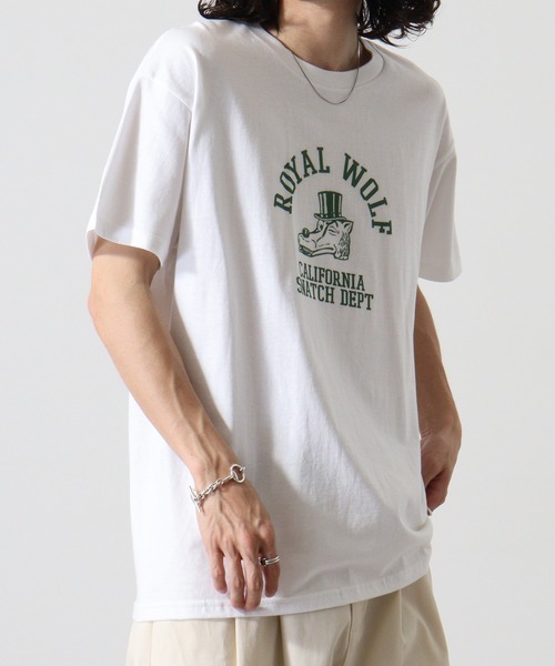 FUNALIVE(ファンアライブ)の「Snatch GILDAN (ギルダン) プリント Tシャツ カレッジ アメカジ柄(Tシャツ/カットソー・メンズ・ホワイト系3/ホワイト系5/ホワイト系その他2/ホワイト系1/ホワイト系2/ホワイト/ホワイト系4/ホワイト系6/ホワイト系その他/ホワイト系その他3/ホワイト系7/ホワイト系8/ホワイト系9/A/ホワイト系その他5/ホワイト系その他6/ホワイト系その他7/ホワイト系その他4/B・S/L/LL/M)」の8枚目の写真