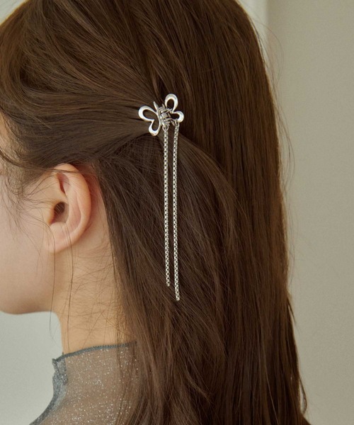 Picky the shop ヘアクリップ　バタフライ SHIMA picky the shop バタフライデザイン ヘアクリップ