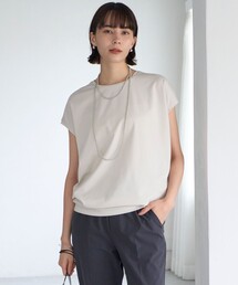 BEAUTY FORM フレンチスリーブTシャツ
