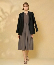 ANAYI | 【セットアップ対応商品】リネンストレッチダブル ジャケット(テーラードジャケット)