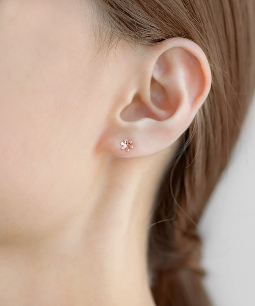 フラワーピアス[K10]（ピアス（両耳用））｜ANEMONE（アネモネ）