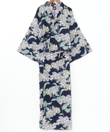 牡丹 着物風ワンピース 黒留袖 リメイクボレロ付きロングドレス 花車