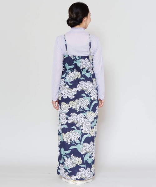 カヤ（カヤ）の「【カヤ】夏華二部式浴衣 UV羽織＆ワンピース2点セット（浴衣・レディース・ネイビー/ブルー/レッド/ブルー系その他/パープル系その他/ホワイト×イエロー/ブラック×イエロー・FREE）」の22枚目の写真