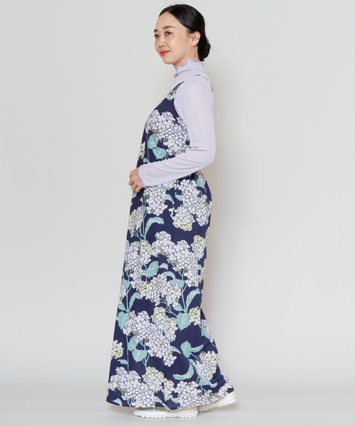 カヤ（カヤ）の「【カヤ】夏華二部式浴衣 UV羽織＆ワンピース2点セット（浴衣・レディース・ネイビー/ブルー/レッド/ブルー系その他/パープル系その他/ホワイト×イエロー/ブラック×イエロー・FREE）」の21枚目の写真