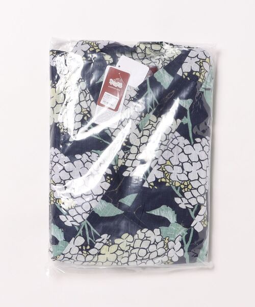 カヤ（カヤ）の「【カヤ】夏華二部式浴衣 UV羽織＆ワンピース2点セット（浴衣・レディース・ネイビー/ブルー/レッド/ブルー系その他/パープル系その他/ホワイト×イエロー/ブラック×イエロー・FREE）」の8枚目の写真