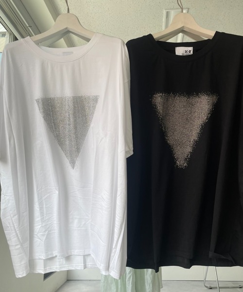 B.R.U(ブル)の「平成レトロ/ラインストーンTシャツ(Tシャツ/カットソー・レディース・ホワイト系その他/グレー系その他/ブラック系その他/ホワイト/ブラック/グレー/ブラック系その他2/ホワイト系その他2・FREE)」の15枚目の写真