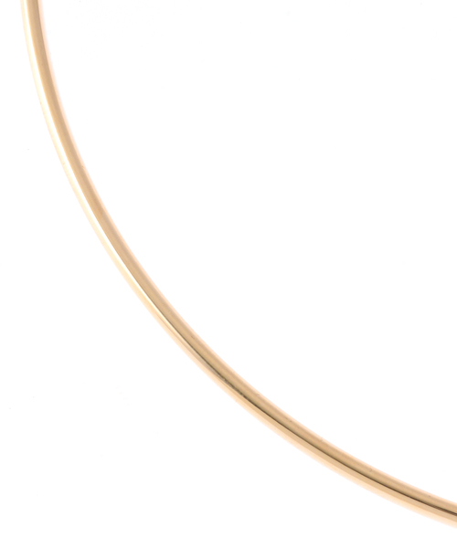 2.5パイプC型チョーカー K10（ネックレス）｜Lilas（リラ）