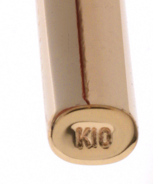 2.5パイプC型チョーカー K10（ネックレス）｜Lilas（リラ）