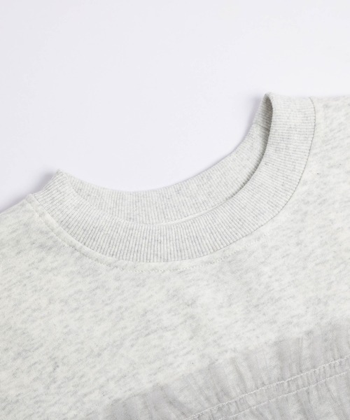 ビスチェ風ドッキングトップス La-gemme tシャツ ビスチェ風ドッキングトップス レディース