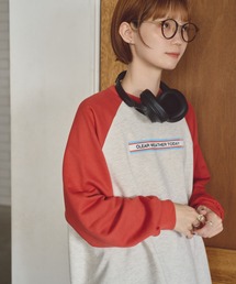 unclip | ラグランプリントロンT(Tシャツ/カットソー)
