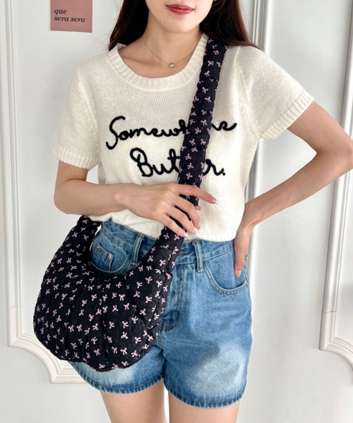 pincunomaru Ribbon bag ショルダーバッグ PINCUNOMARU(ピンキュノマル) バッグ・カバン(レディース