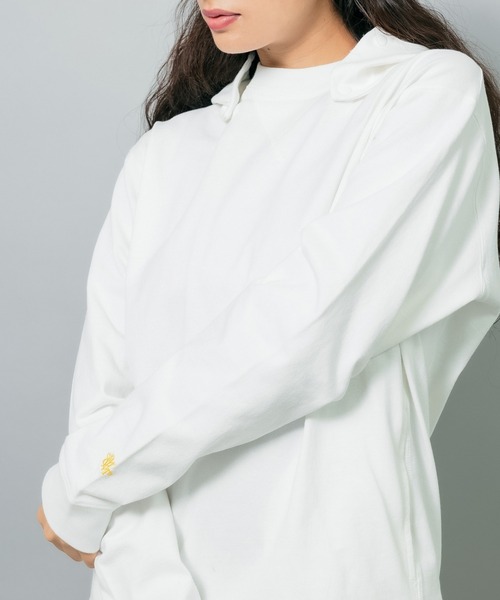 ROOPTOKYO(ループトウキョウ)の「THE M&M STORE/ザ エムアンドエム ストア M&M HD 2WAYフーディー パーカー オーバーサイズクルーネック フード後付け風(パーカー・メンズ・ホワイト・L/M)」の17枚目の写真