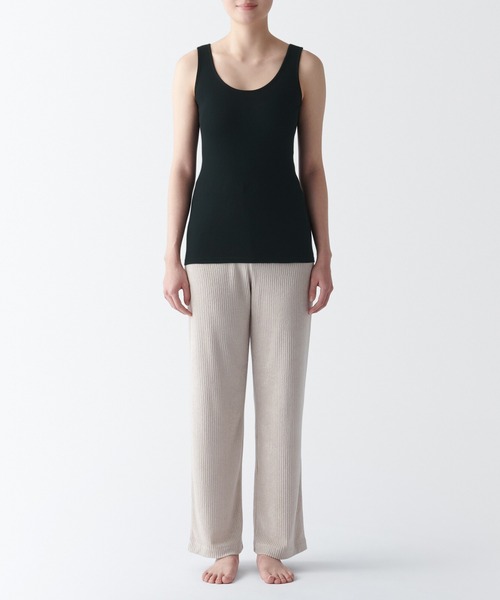 『新品未使用品』無印良品　リブ編み ブラタンクトップ 3色5枚セット 新品未使用品』無印良品 リブ編み ブラタンクトップ 3色5枚セット