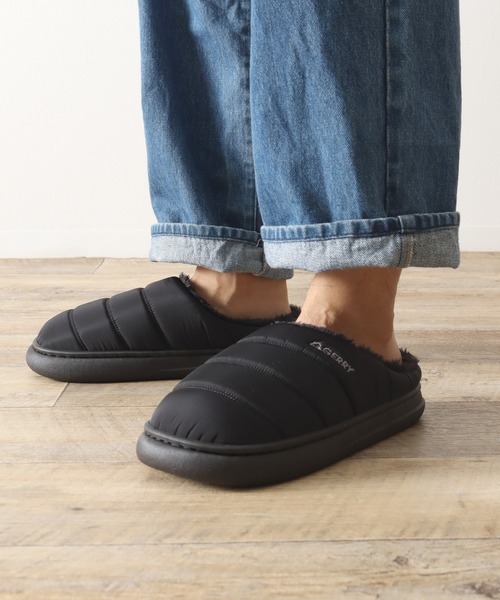 GERRY(ジェリー)の「【GERRY/ジェリー】軽量 ファーライニング モックシューズ スリッポン Men(スリッポン・メンズ・ブラウン/オレンジ/オートミール/ベージュ/ブラック・LL/L/M/S)」の14枚目の写真