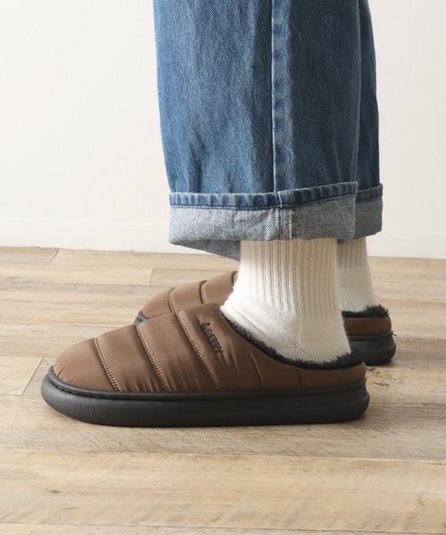 GERRY(ジェリー)の「【GERRY/ジェリー】軽量 ファーライニング モックシューズ スリッポン Men(スリッポン・メンズ・ブラウン/オレンジ/オートミール/ベージュ/ブラック・LL/L/M/S)」の17枚目の写真