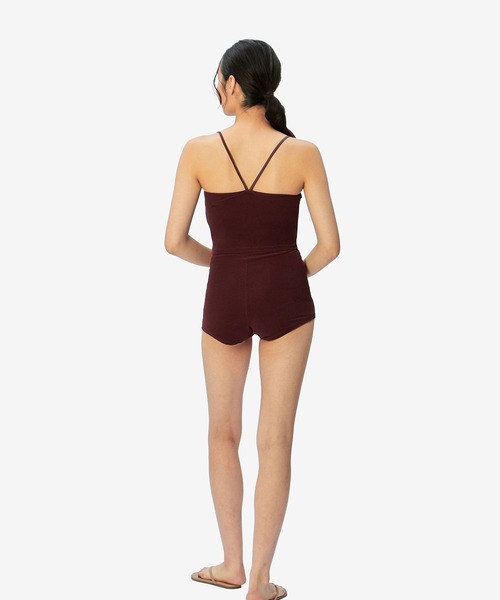 HEREIAM】Speedo／パイルハイウエストボトム(UVカット)（水着