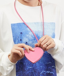 JANESMITH（ジェーンスミス）の「JANESMITH ジェーンスミス / LEATHER HEART COIN CASE NECKLACE スムースレザーハートコインネックレス / 24WAC-#575S（コインケース）」