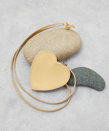 JANE SMITH / JOHN SMITH（ジェーンスミスジョンスミス）の「JANESMITH ジェーンスミス / LEATHER HEART COIN CASE NECKLACE スムースレザーハートコインネックレス / 24WAC-#575S（コインケース）」