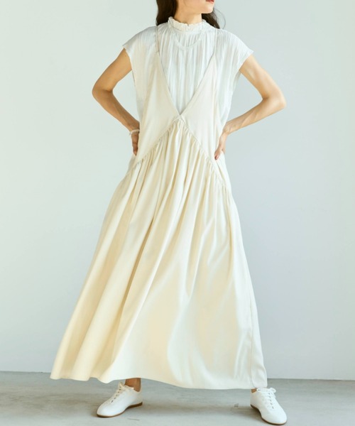 キャミソールドレスワンピース（ワンピース）｜Libra Cue（リブラ